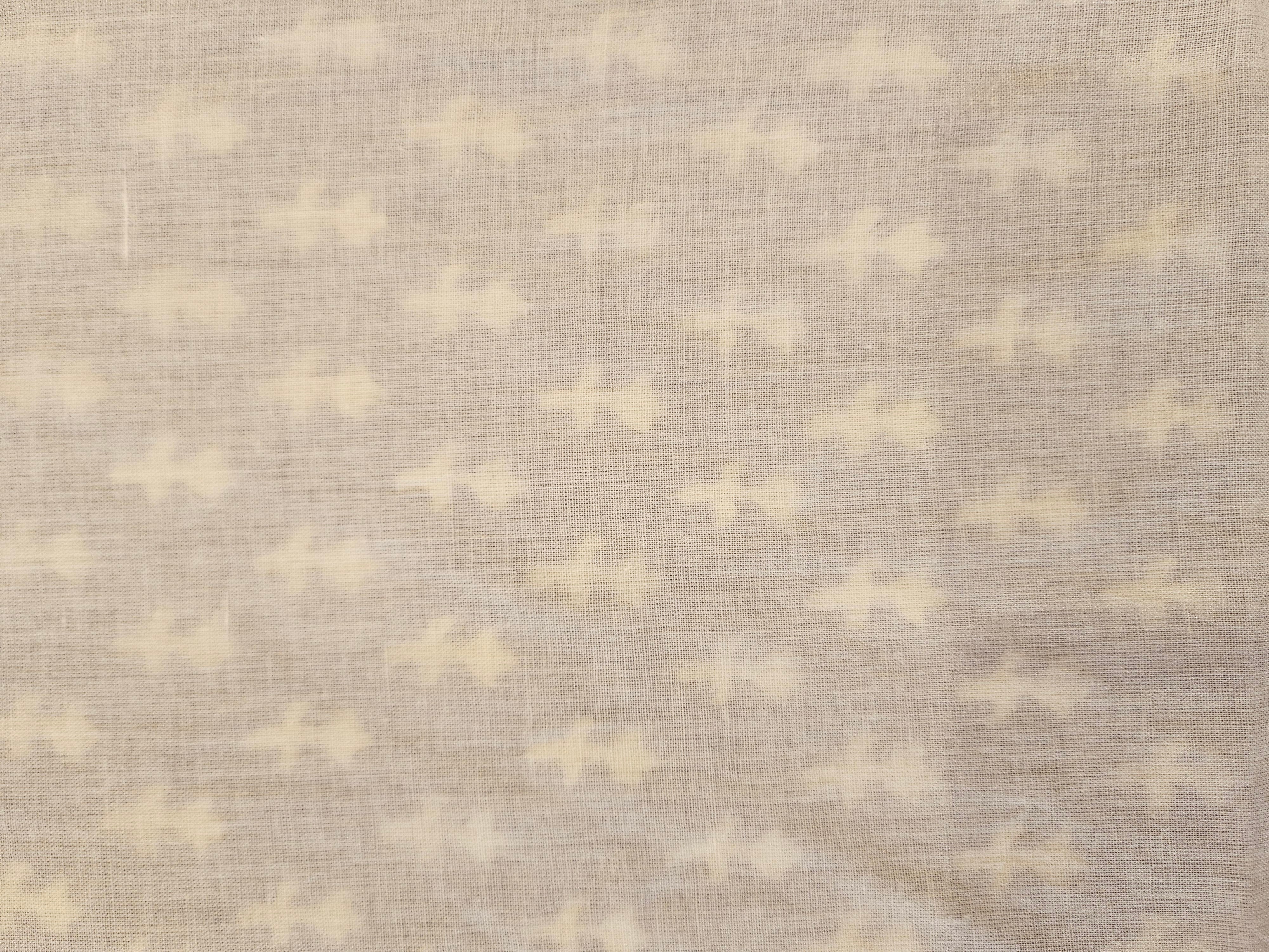 Double Bed Hand Block Printed Grey Mulmul Dohar