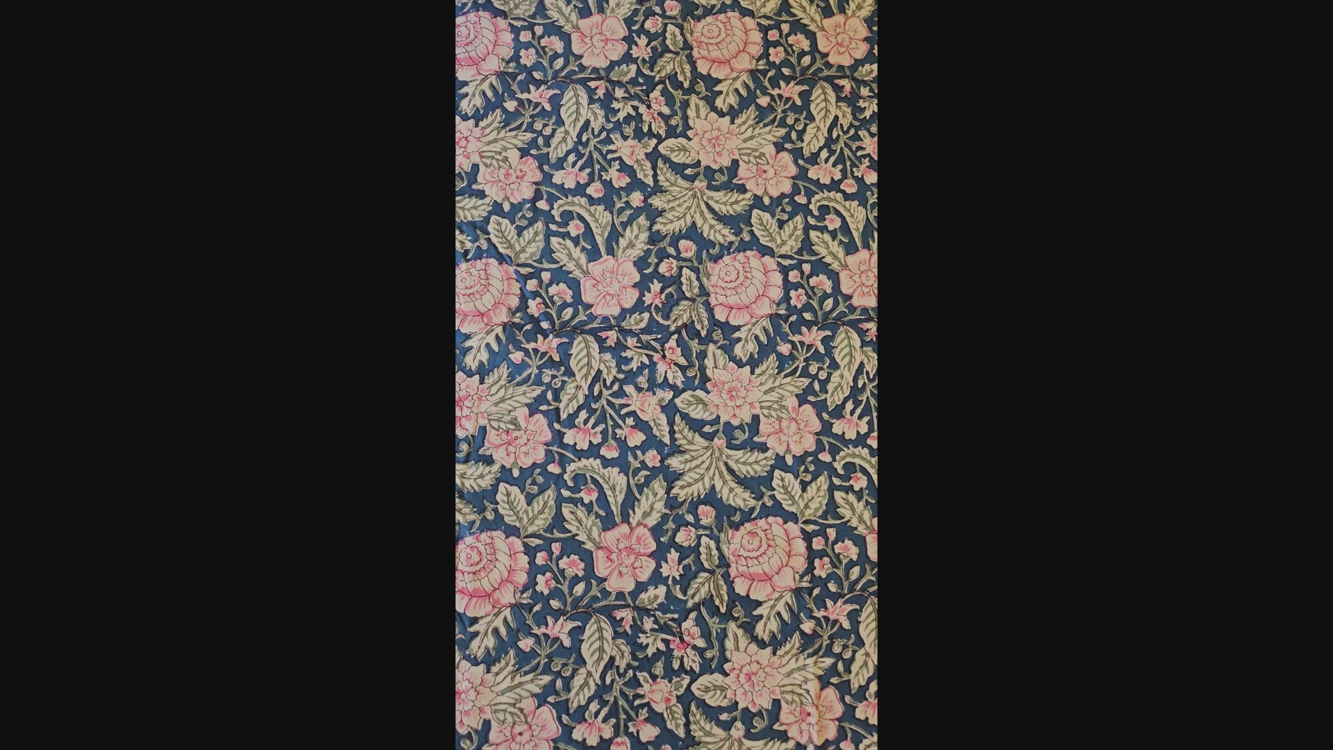Double Bed Hand Block Printed Green Yellow Motif Mulmul Dohar