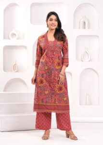 Cotton Malmal Suit Set